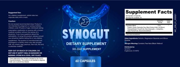 SynoGut support healthy digestive system
