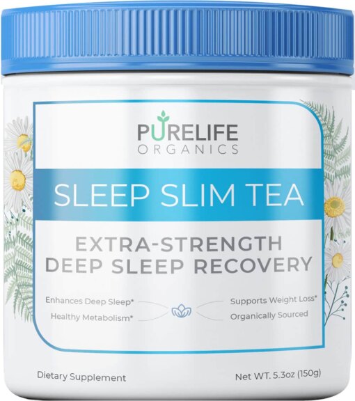 Pure Life Organics Sleep Slim Tea – Support Weight Loss